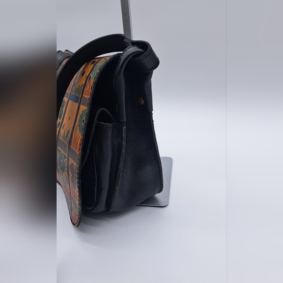 Patricia Nash Leather Venezia Floral Block Crossbody/Shoulder Bag - Picture 14 of 15